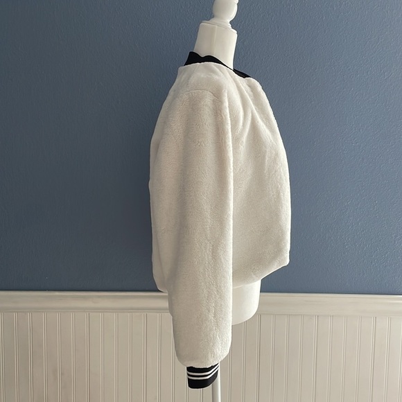 Disney Mickey Mouse Faux Fur Bomber Jacket - Picture 5 of 13